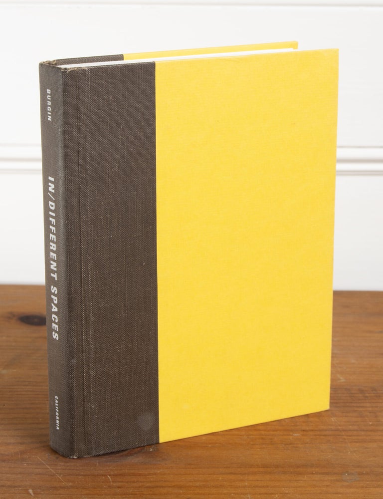 Item #23111208 In/Different Spaces: Place and Memory in Visual Culture. Victor Burgin.